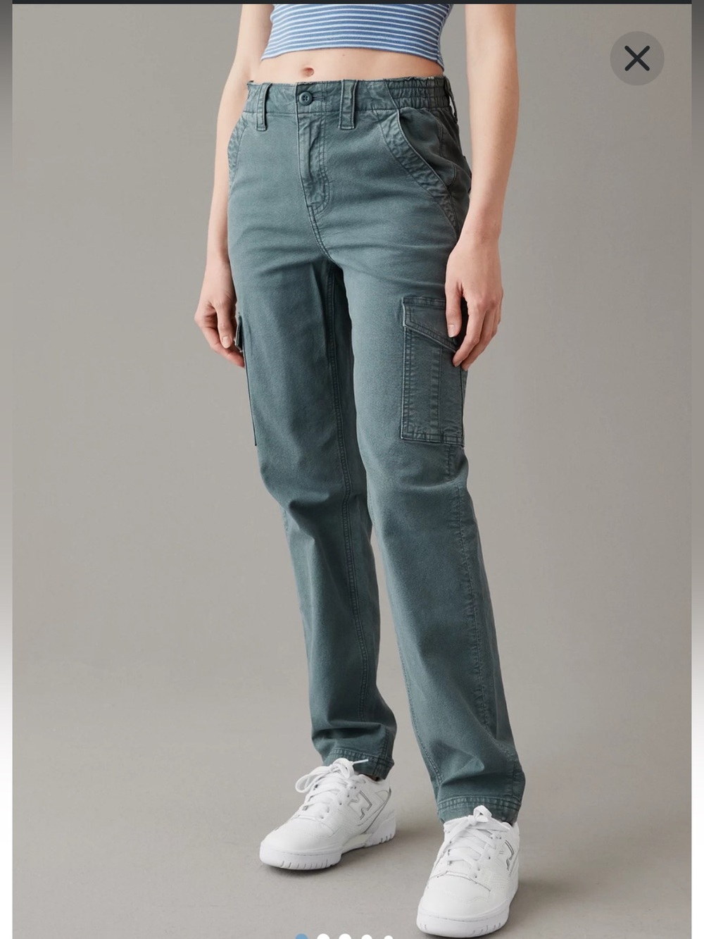 American Eagle Stretch Cargo Straight Pant